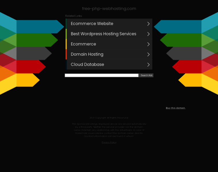 Free-php-webhosting.com thumbnail