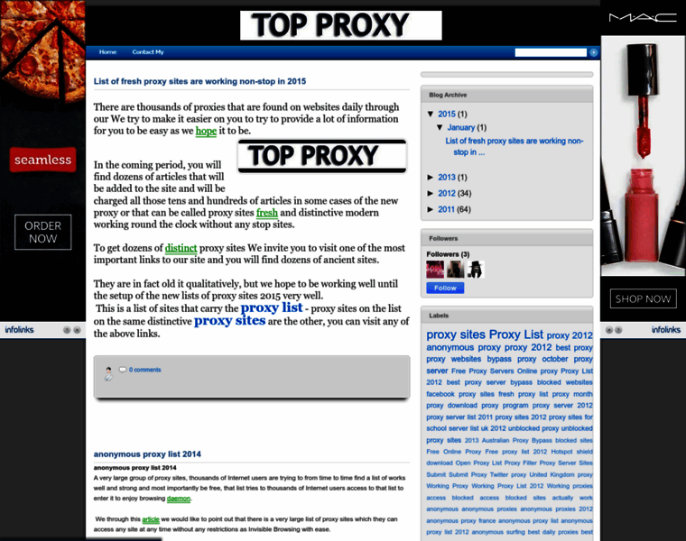 Free-proxylist1.blogspot.com thumbnail