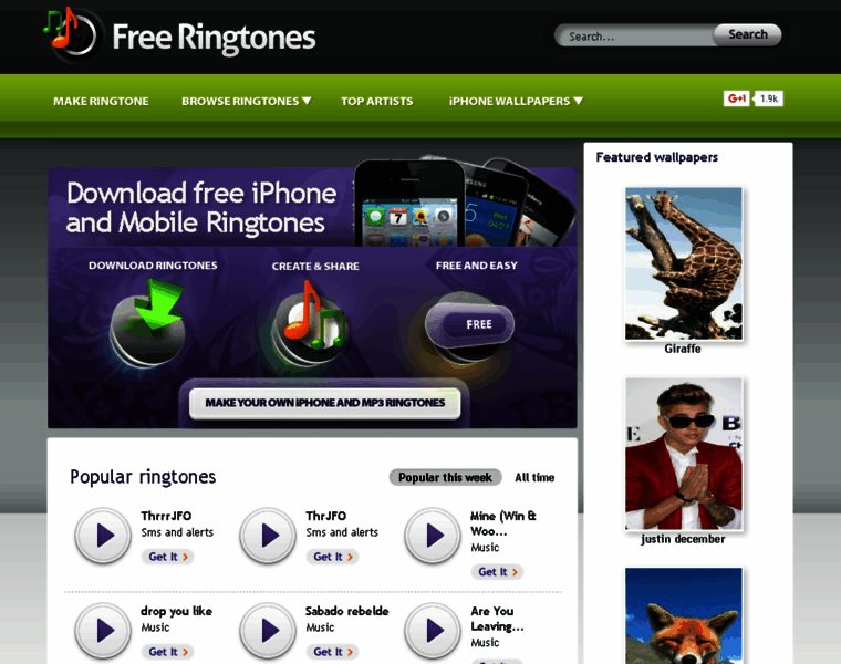 Free-ringtones.cc thumbnail