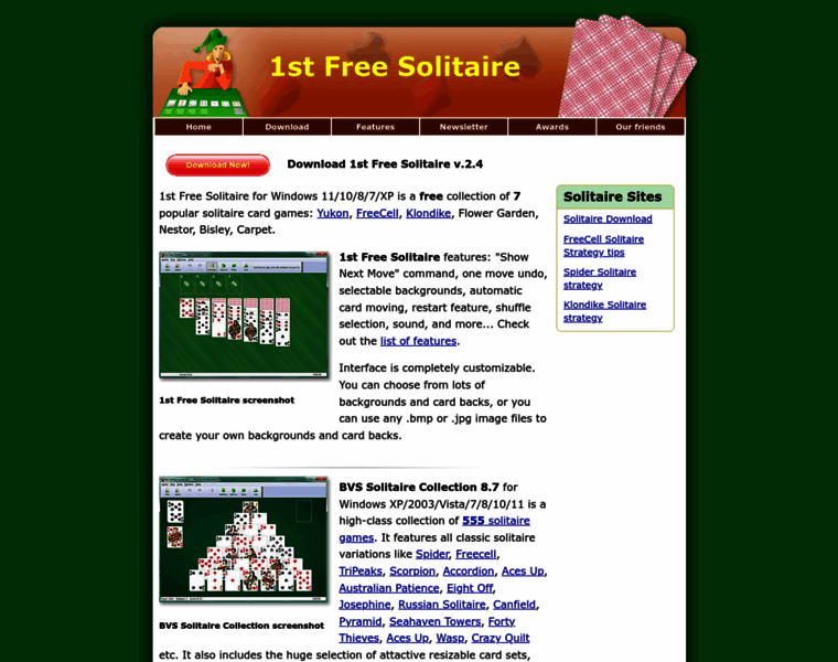 Free-solitaire-download.com thumbnail