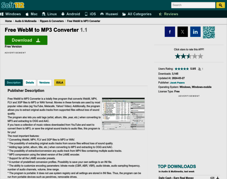 Free-webm-to-mp3-converter.soft112.com thumbnail
