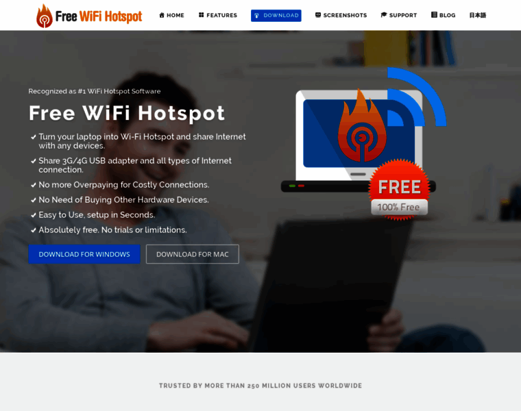 Free-wifi-hotspot.com thumbnail