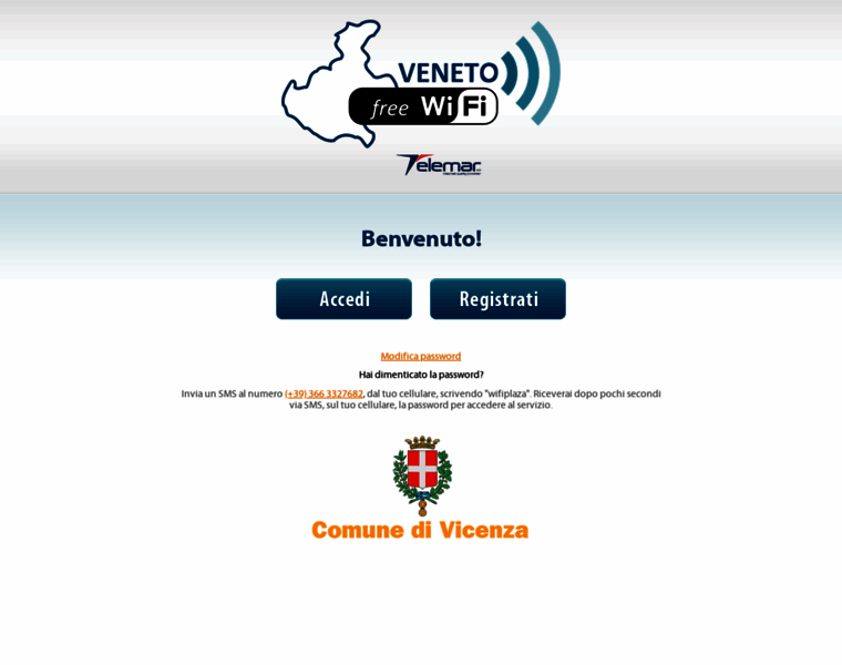Free-wifi-veneto.telemar.it thumbnail