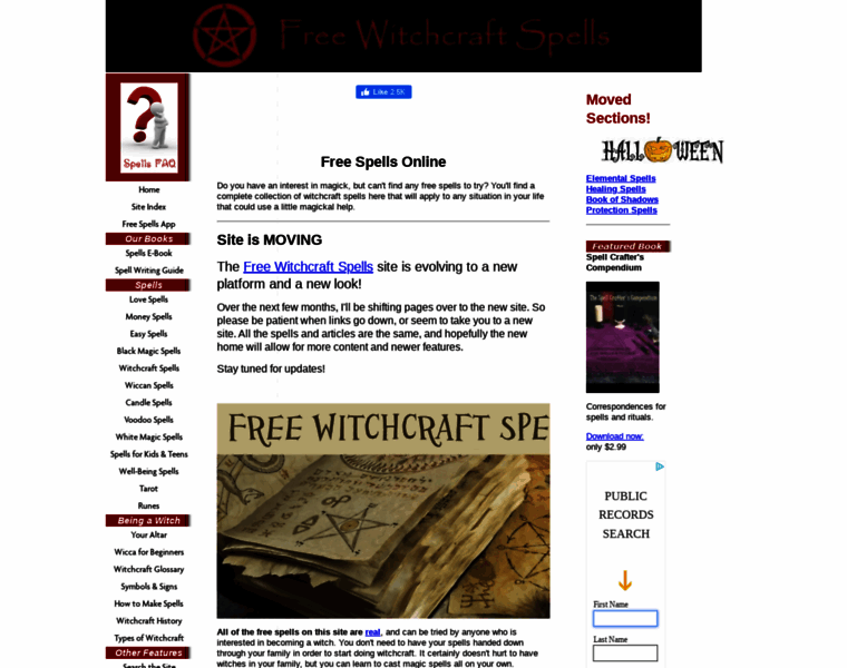 Free-witchcraft-spells.com thumbnail