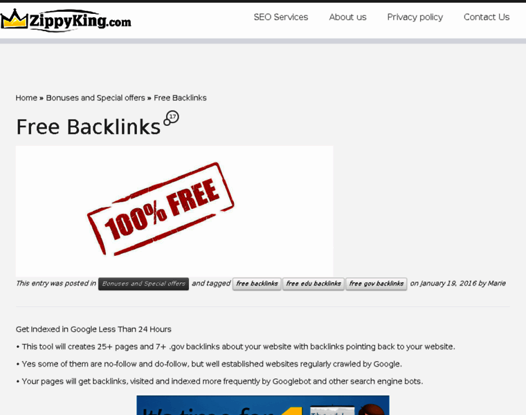Freebacklink.in thumbnail