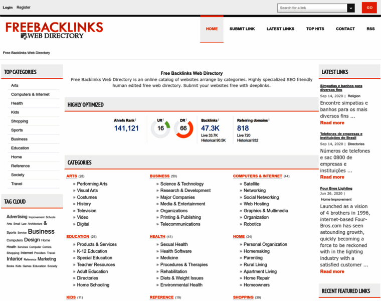 Freebacklinks.cc thumbnail