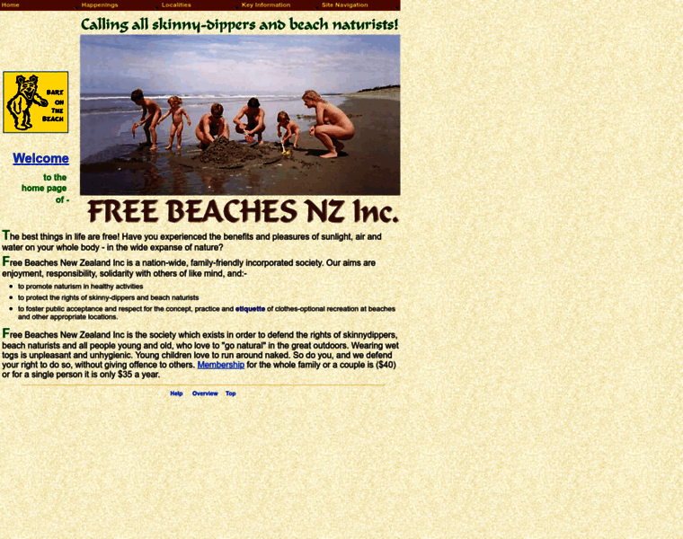Freebeaches.org.nz thumbnail