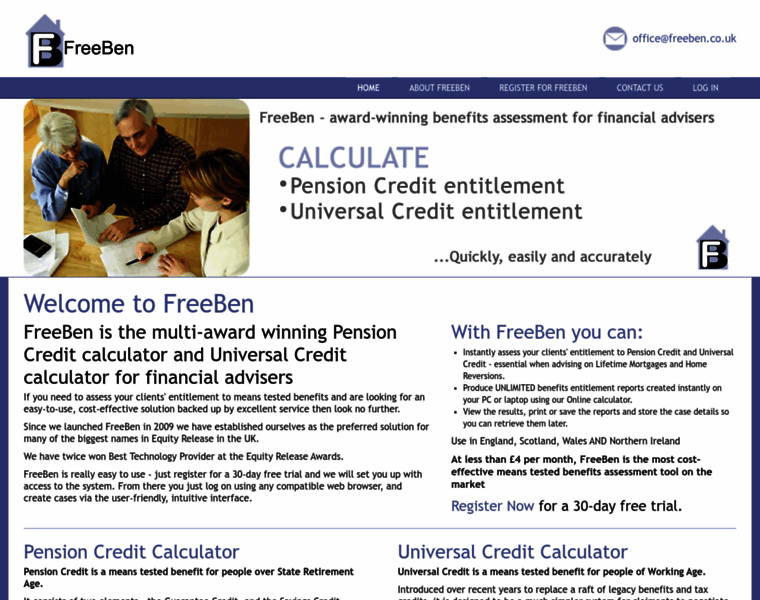 Freeben.co.uk thumbnail