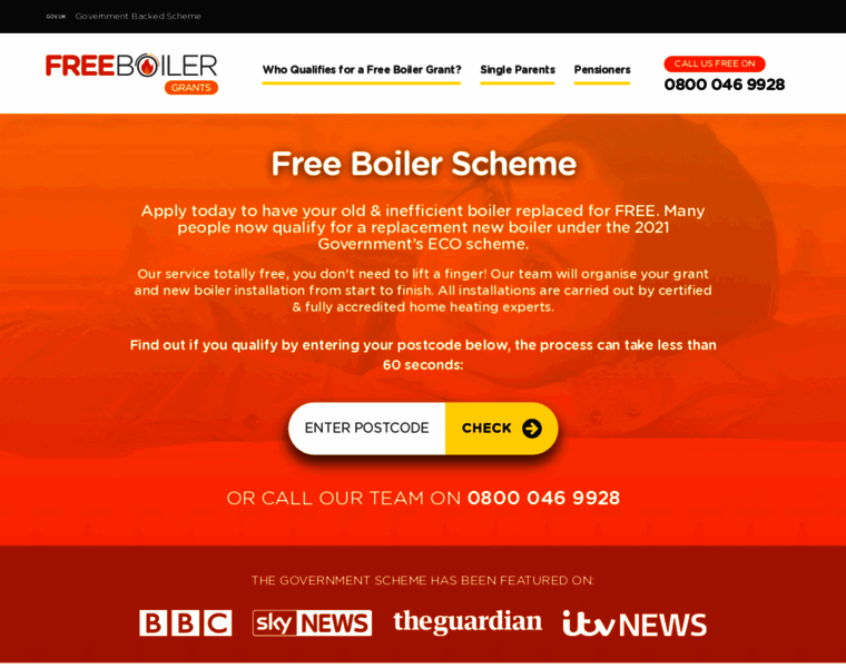 Freeboilergrantscheme.co.uk thumbnail
