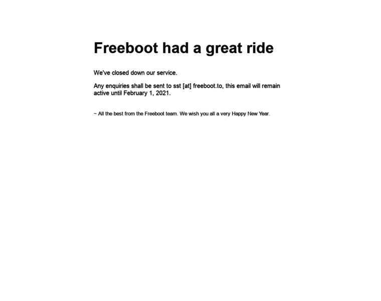 Freeboot.to thumbnail Freeboot.to thumbnail