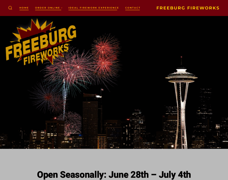 Freeburgfireworks.com thumbnail