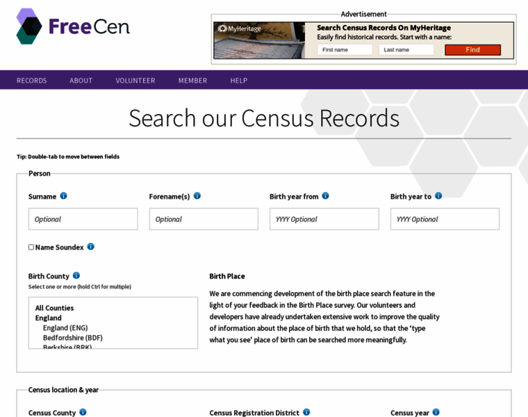 Freecen.org.uk thumbnail Freecen.org.uk thumbnail