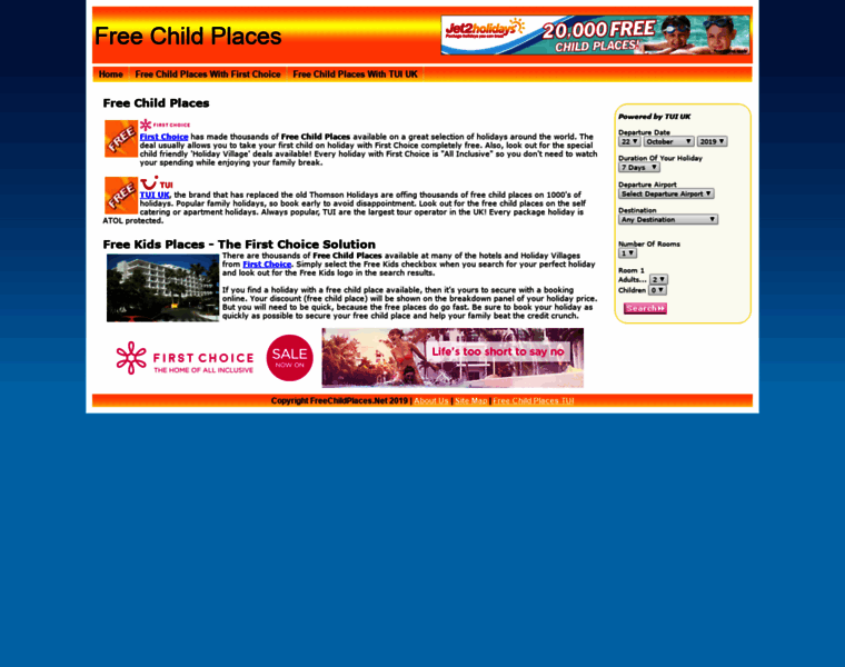 Freechildplaces.net thumbnail
