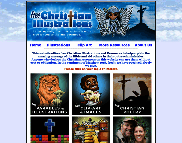 Freechristianillustrations.com thumbnail