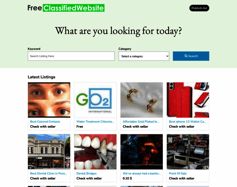 Freeclassifiedwebsite.com thumbnail