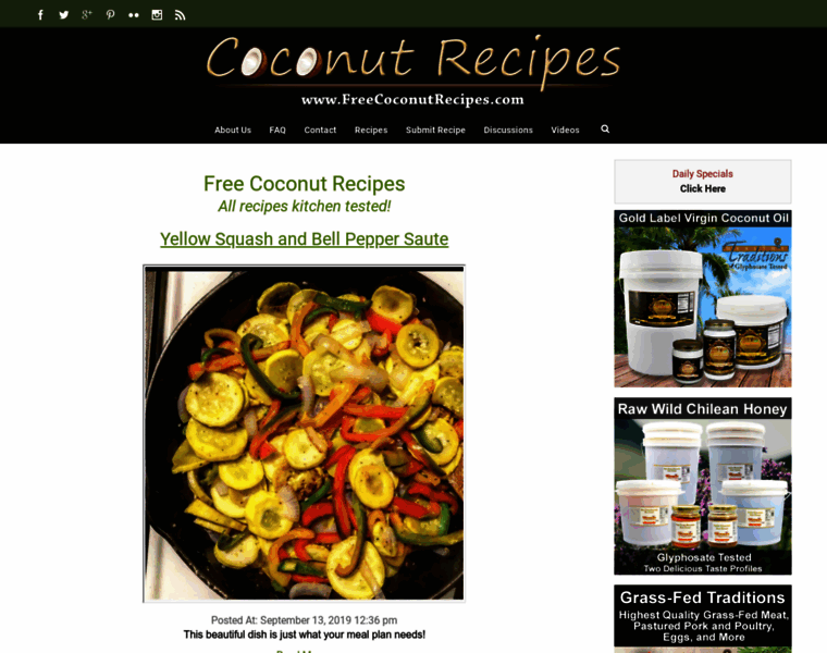 Freecoconutrecipes.com thumbnail