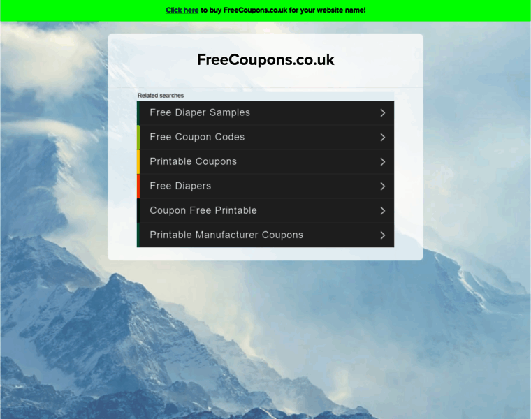 Freecoupons.co.uk thumbnail