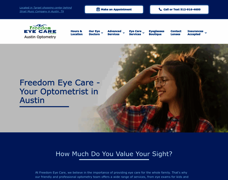 Freedom-eyecare.com thumbnail
