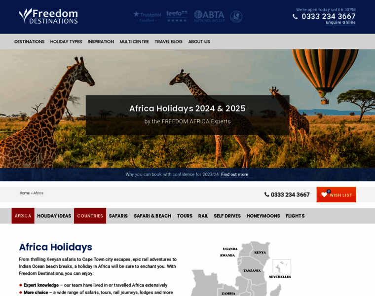 Freedomafrica.co.uk thumbnail