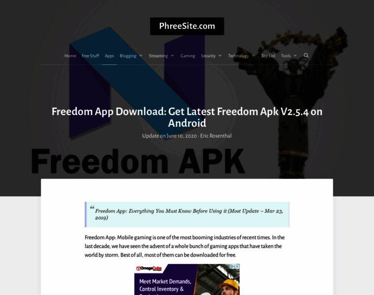 Freedomapkk.com thumbnail