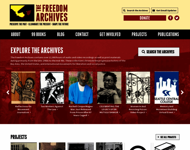 Freedomarchives.org thumbnail