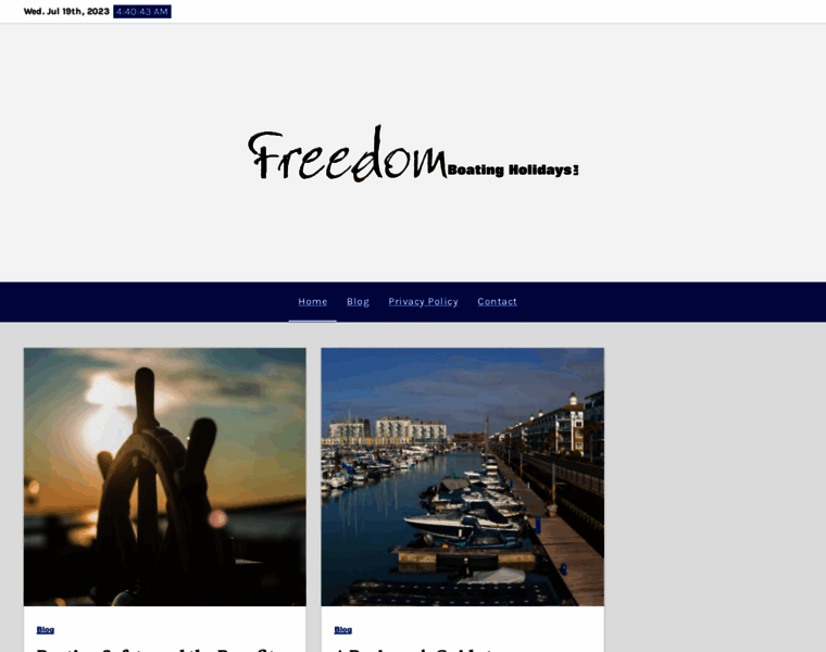 Freedomboatingholidays.co.uk thumbnail