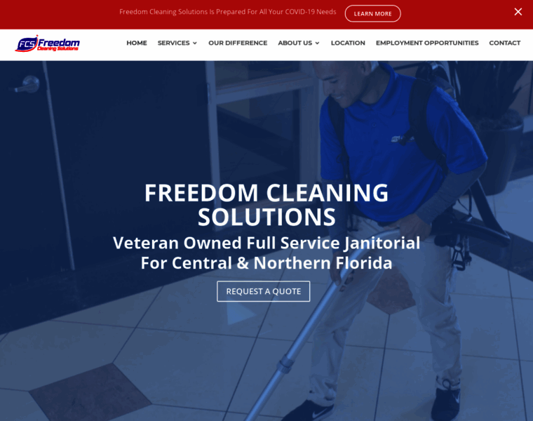 Freedomcleaningsolutions.com thumbnail