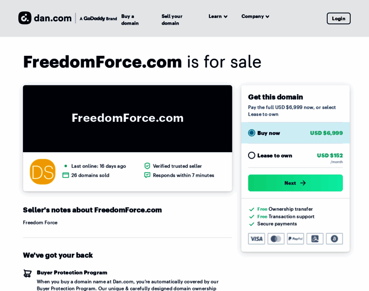 Freedomforce.com thumbnail