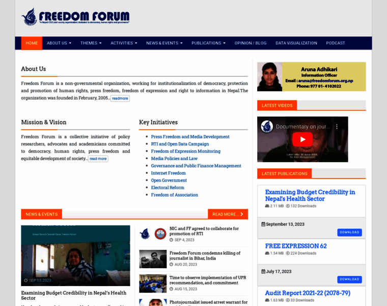 Freedomforum.org.np thumbnail