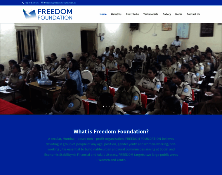 Freedomfoundation.in thumbnail