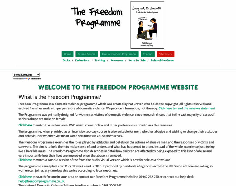 Freedomprogramme.co.uk thumbnail