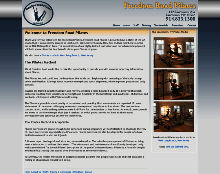Freedomroad-pilates.com thumbnail