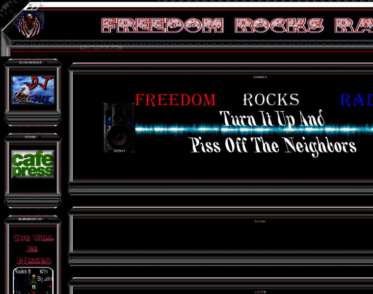 Freedomrocksradio.com thumbnail