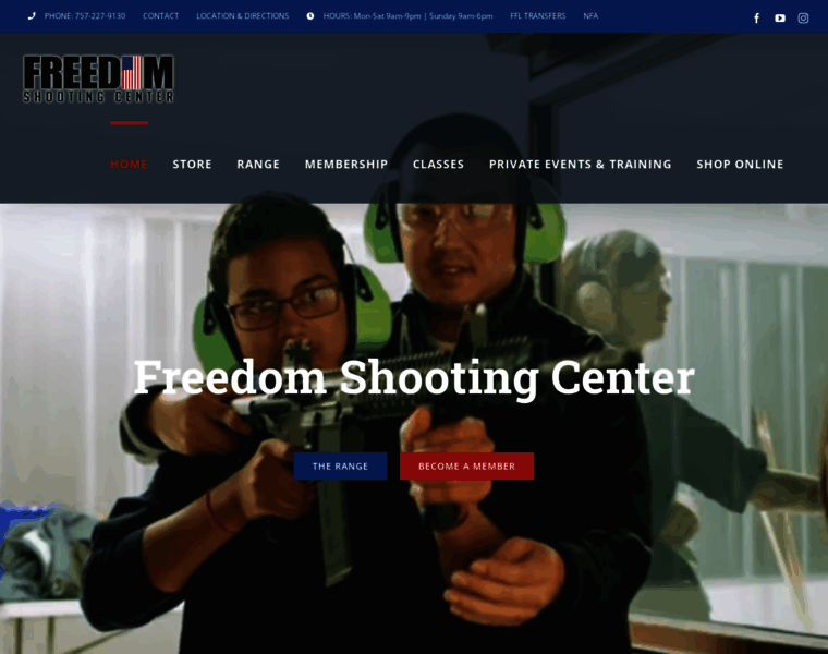 Freedomshootingcenter.com thumbnail
