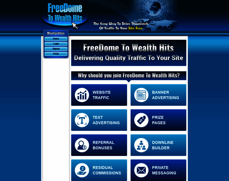 Freedomtowealthhits.com thumbnail