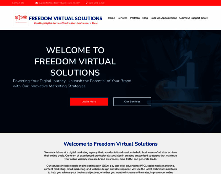 Freedomvirtualsolutions.com thumbnail