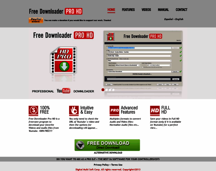 Freedownloaderpro.com thumbnail
