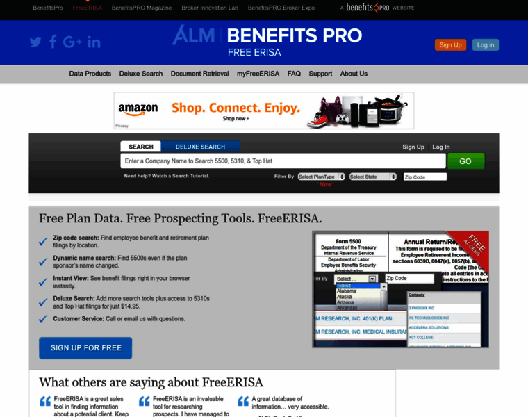 Freeerisa.benefitspro.com thumbnail