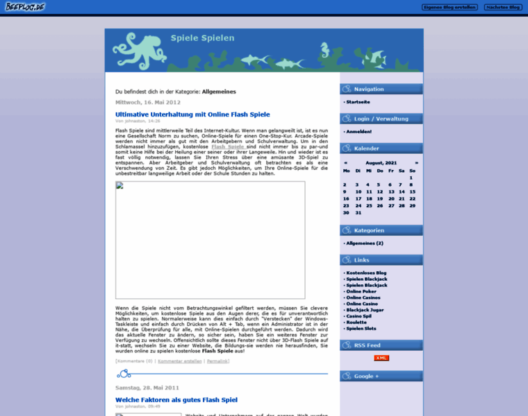 Freeflashgames.beeplog.de thumbnail