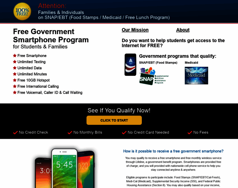 Freegovernmentsmartphone.org thumbnail
