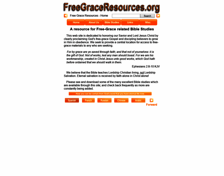 Freegraceresources.org thumbnail