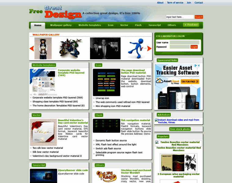 Freegreatdesign.com thumbnail