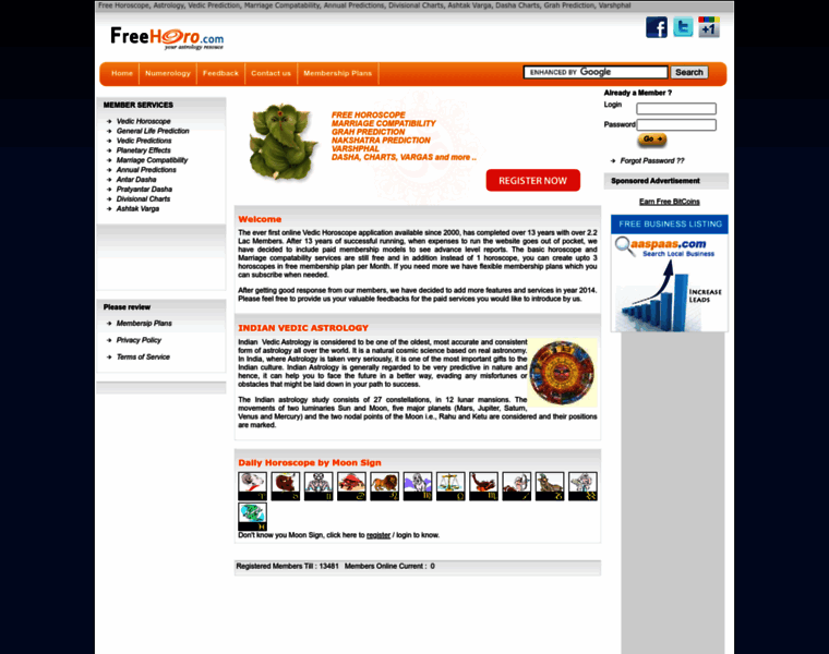 Freehoro.com thumbnail