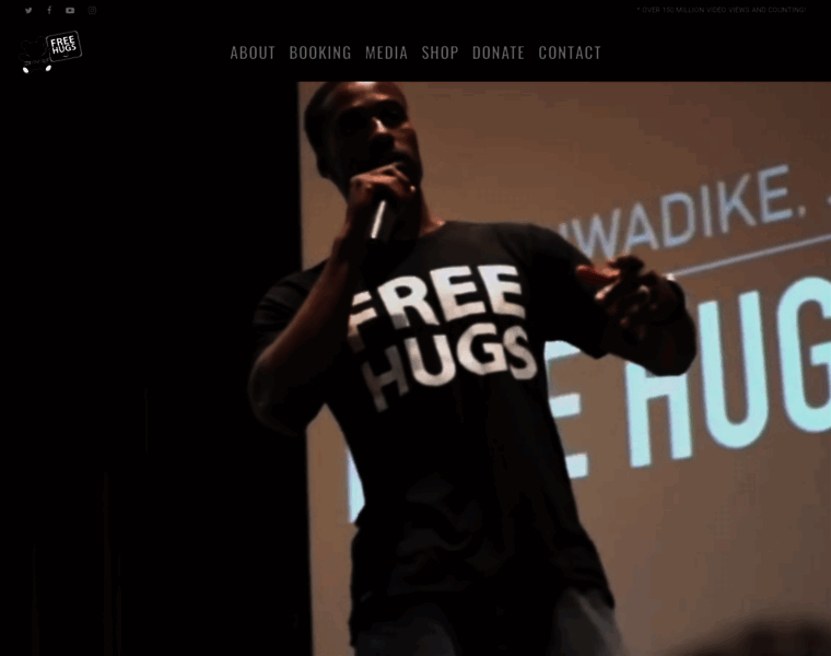Freehugsproject.com thumbnail