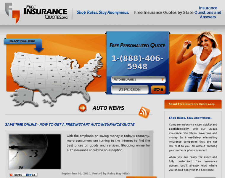 Freeinsurancequotes.org thumbnail