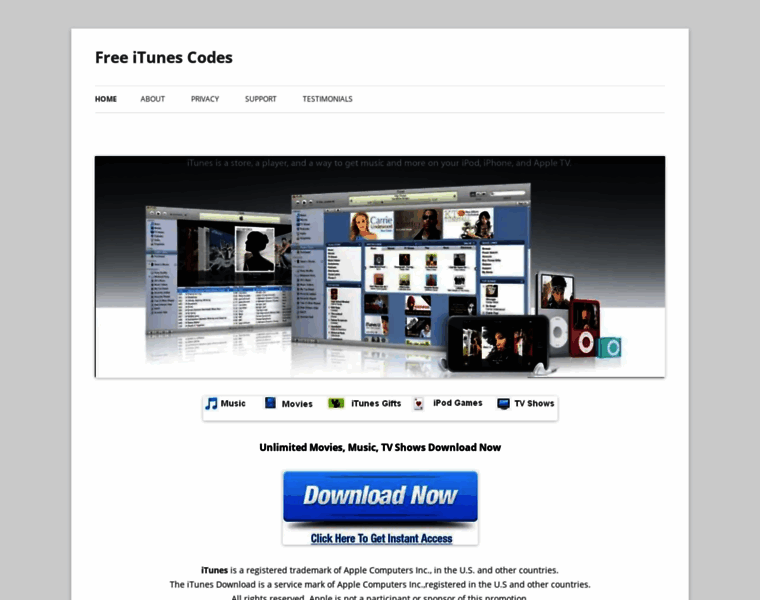 Freeitunescodessss.wordpress.com thumbnail