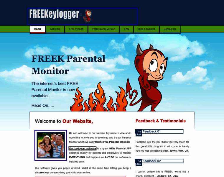 Freekeylogger.co thumbnail