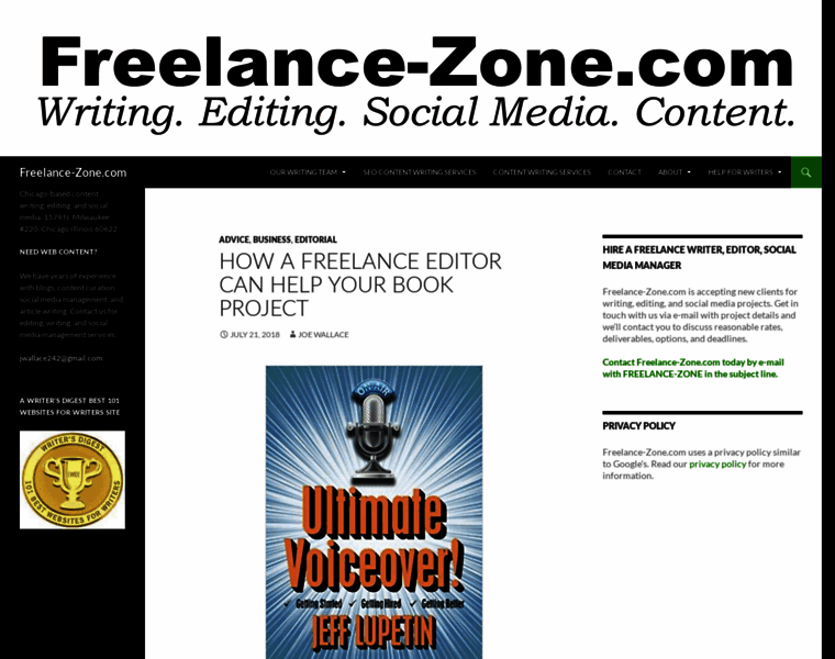 Freelance-zone.com thumbnail