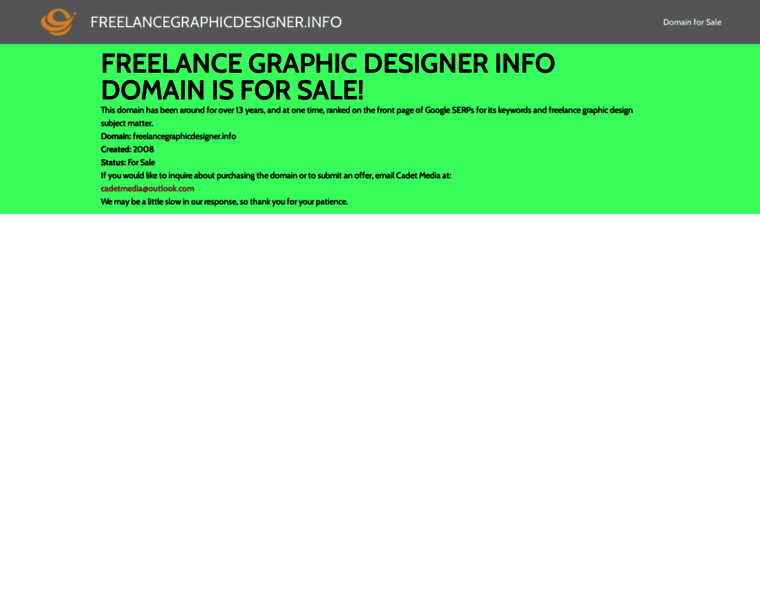 Freelancegraphicdesigner.info thumbnail