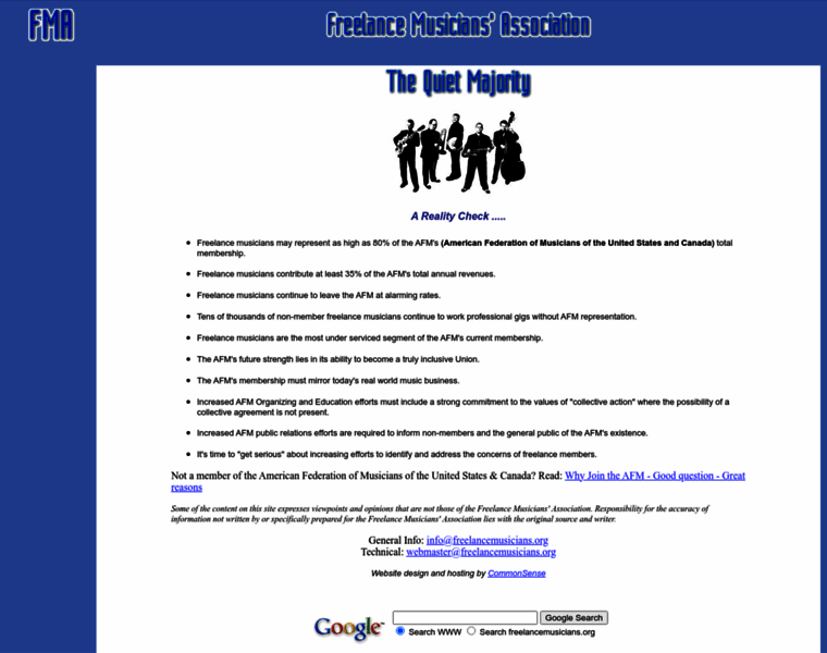 Freelancemusicians.org thumbnail